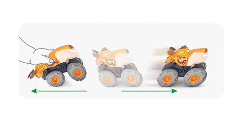 MASINUTA BEBE MONSTER TRUCK TAURASUL CEL FURIOS Jucarii Bebe - Imagine 11