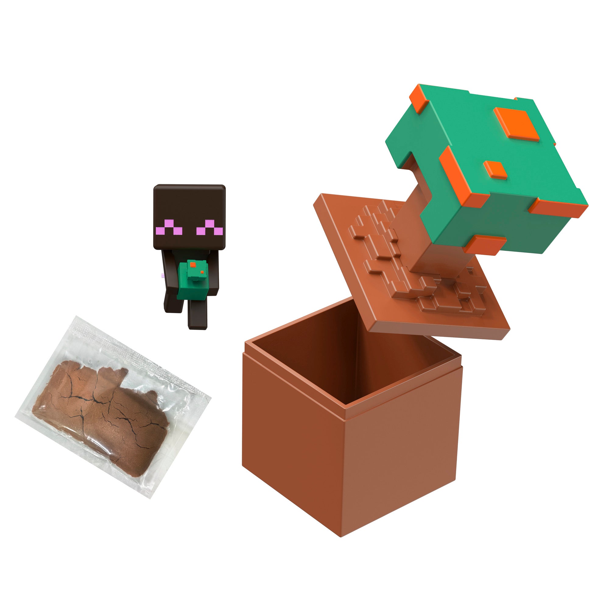 MINECRAFT MINI MODE SET EXPLORARE MINIERA AXOLOTL Mattel - Imagine 11