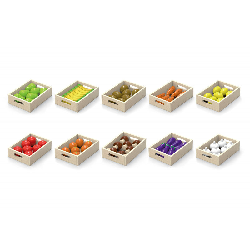 Set ladite cu fructe si legume din lemn, Viga [ps:104f0dfc-d251-42a8-bf3d-458cbcd83fe7]