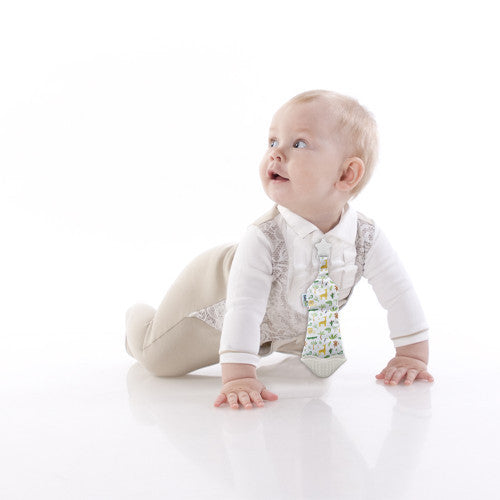 Cravata bebelusi cu accesoriu de dentitie BabyJem - Bleu [ps:34cc6cfd-e2cb-42fe-8f9b-bf337ce5b379]