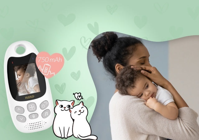 Neno Gato 2 – monitor electronic pentru bebeluși cu - Imagine 11