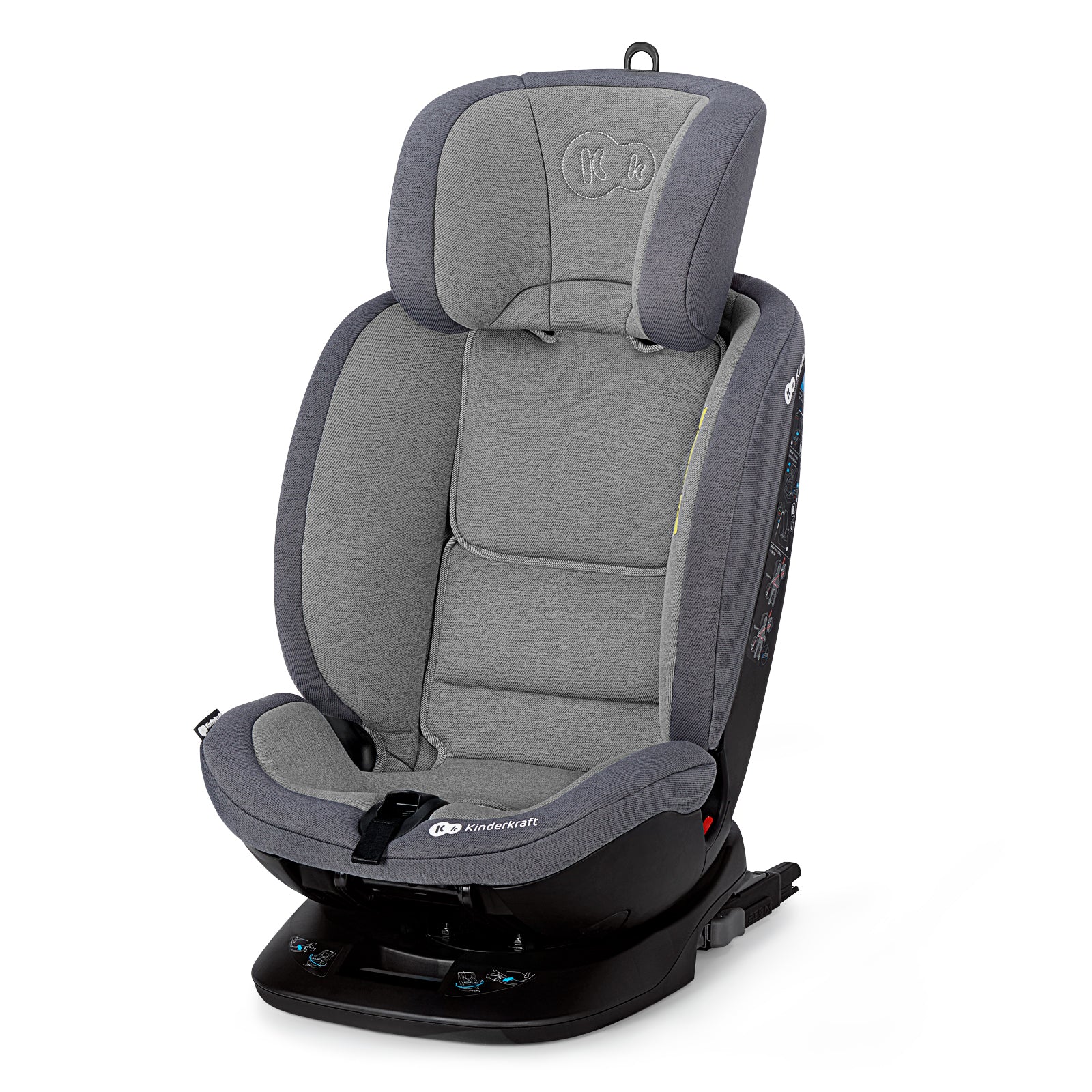 SCAUN AUTO KINDERKRAFT XPEDITION ROTATIV, 0-36 KG, CU - Gri (11) [ps:367fb62d-1c85-4a85-8fe1-ed16238bfdaa]