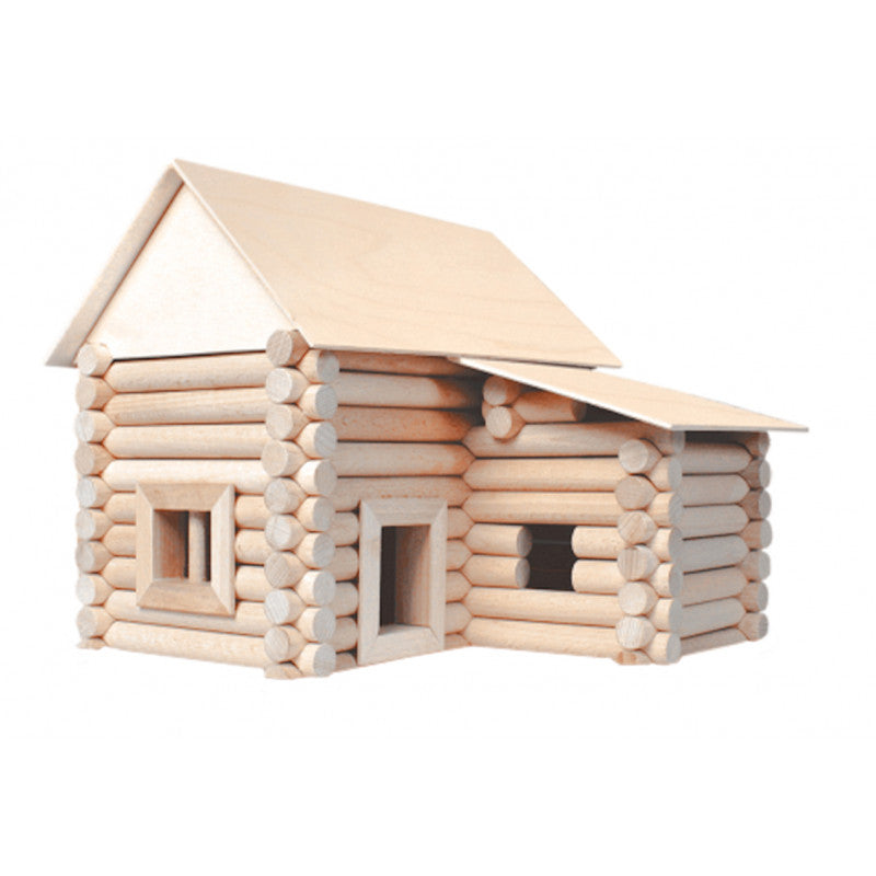 Set constructie arhitectura Vario XL, 184 piese din lemn, Walachia [ps:8532547d-464f-44ab-9c2e-1d82e34af7dc]