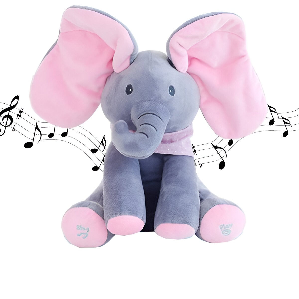 Elefantel Interactiv Flippy Peek-a-boo, Roz-Gri, 30 cm - Default Title (11) [ps:ad04e8fc-b824-4c85-acc5-32128da754cf]