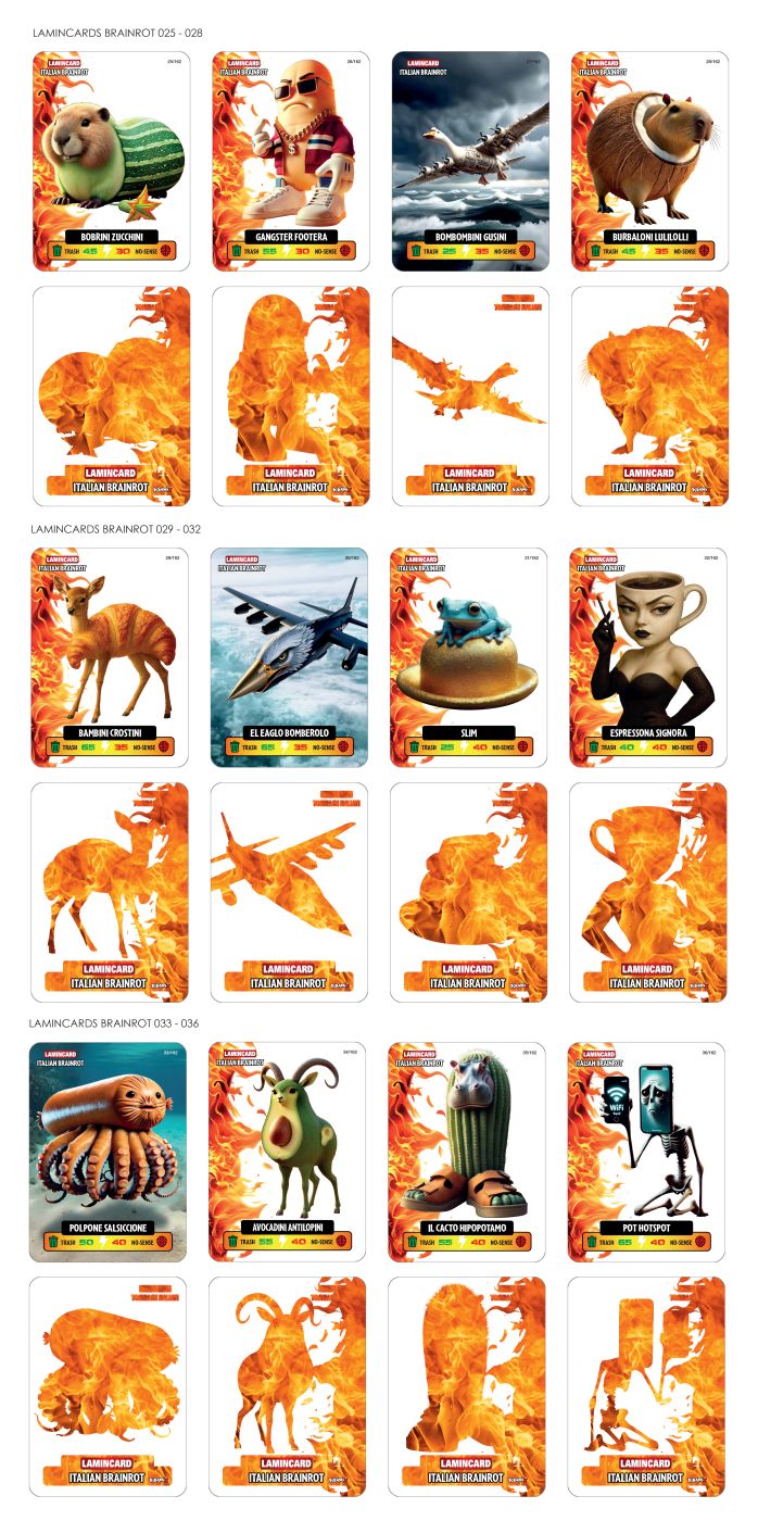 LAMINCARD ITALIAN BRAINROT AS - Imagine 12