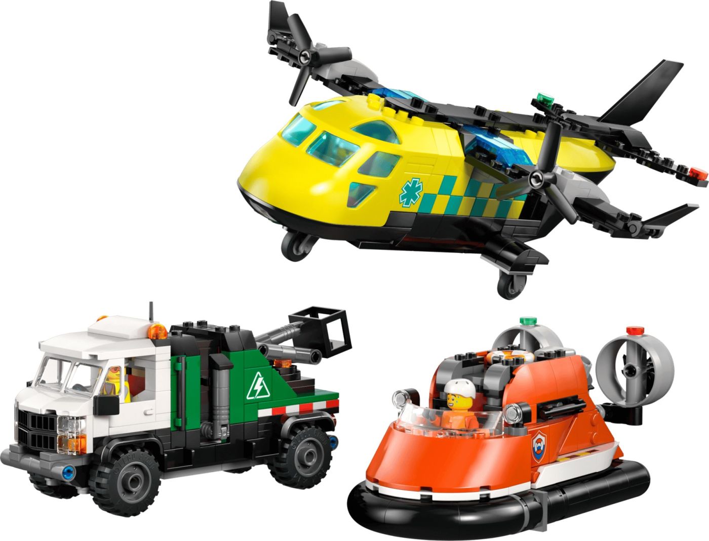 LEGO CITY AVION AUTOSPECIALA DE SERVICE SI AEROGLISOR IN VERSIUNI ADAPTATE 60505 [ps:364199de-2b32-40b9-b6ed-abe4dbdf077a]
