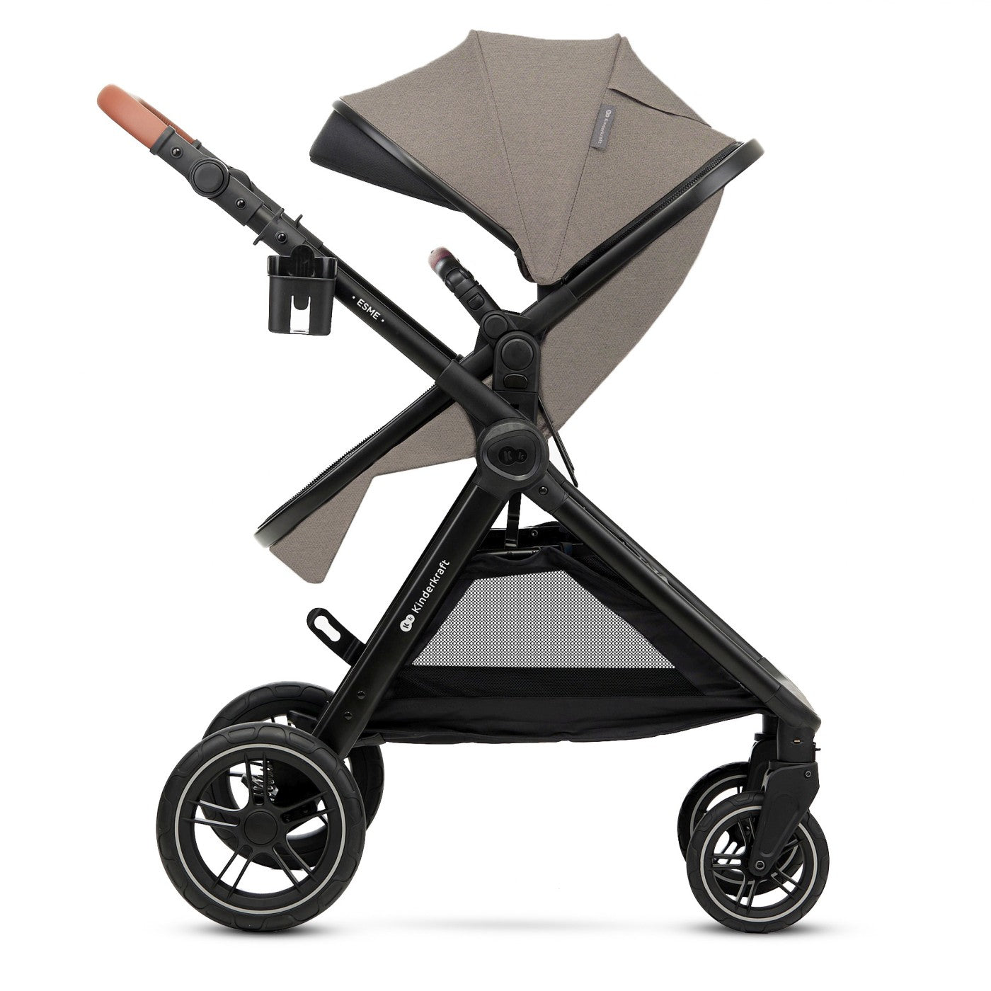 CARUCIOR KINDERKRAFT ESME, 3 IN 1, SAND BEIGE [ps:9a8f28f4-18bb-4f97-8b16-dcd4bec2fee2]