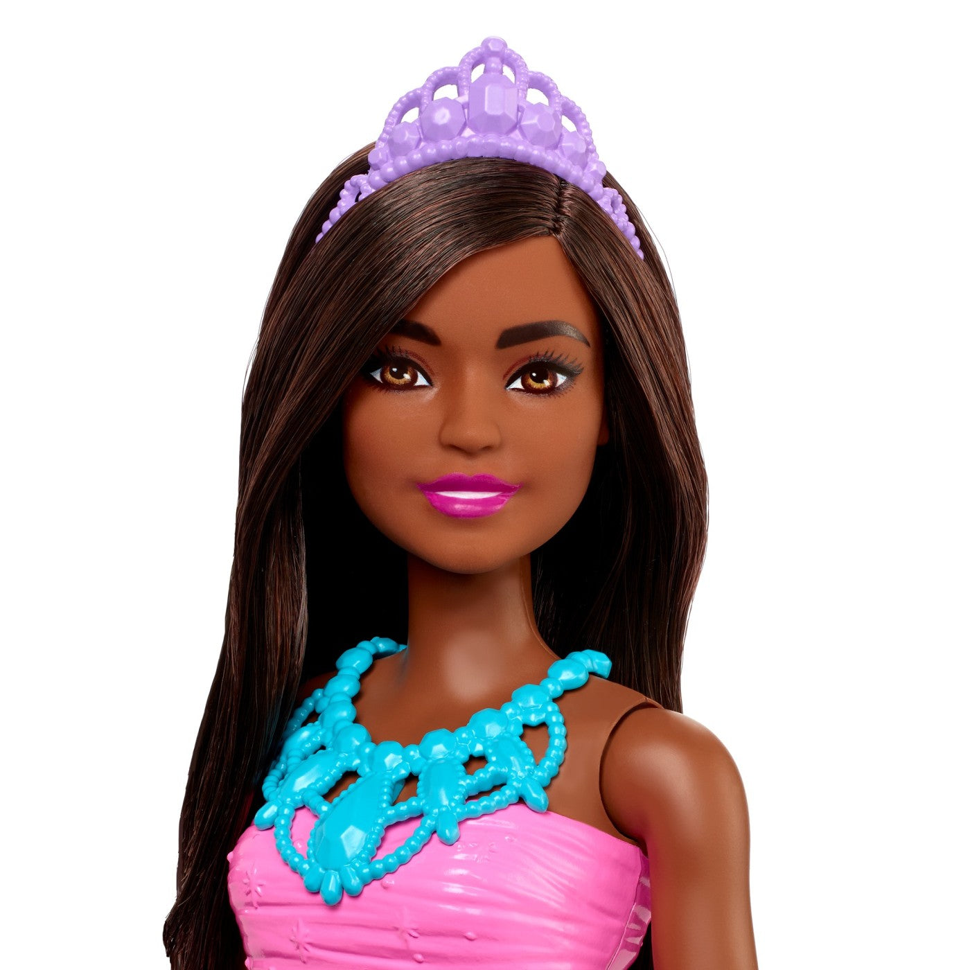 BARBIE PAPUSA PRINTESA DREAMTOPIA CU CORONITA ALBASTRA - Imagine 12