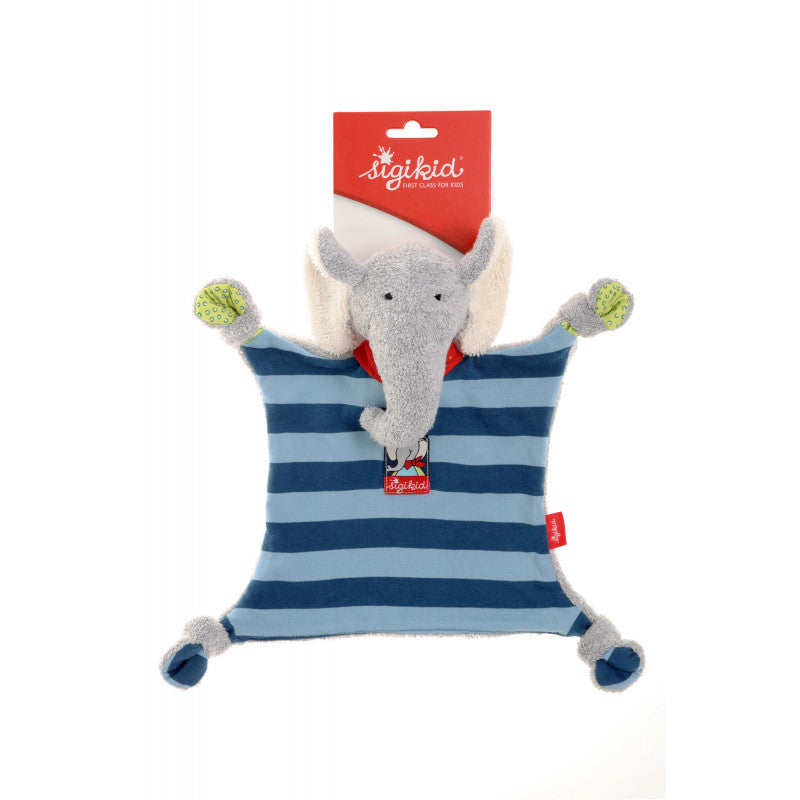 Doudou comforter Elefantul Lolo Lombardo, Sigikid [ps:d4b1c31b-f01e-4764-92ed-670c87e0740a]