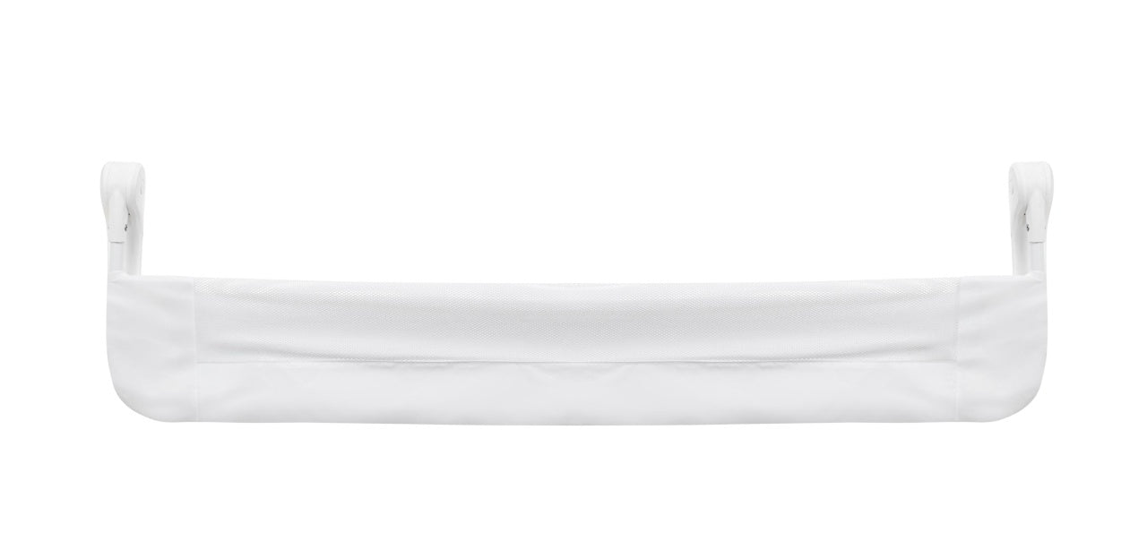 Bariera de protectie, BabyJem, 120 x 48,5 cm, alb - Alb