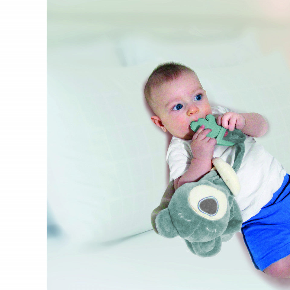 Jucarie atasament cu jucarie dentitie Sleeping Friend BabyJem (Culoare: Roz) [ps:0e0a419e-7567-44d5-97d7-0dab8dacf184]