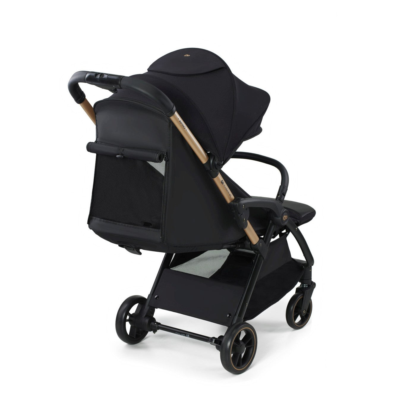 CARUCIOR SPORT KINDERKRAFT APINO, 0-22 KG, DOVE GREY - Negru