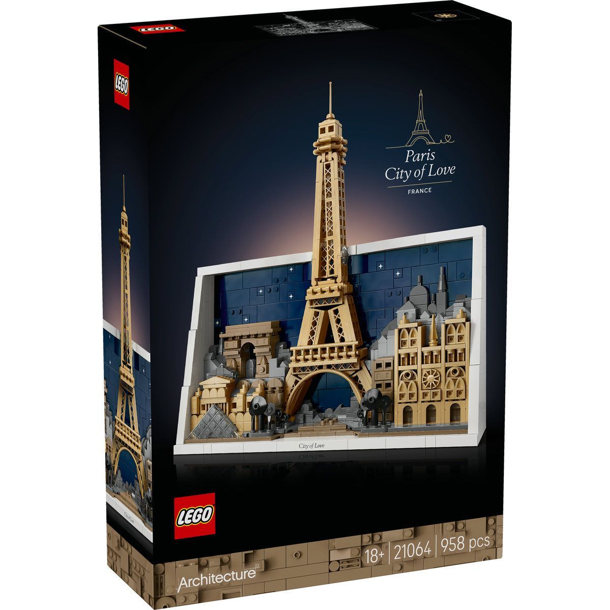 LEGO ARHITECTURE ORASUL IUBIRII 21064 [ps:6d80e031-b535-4bc2-9087-36fb48e098f7]