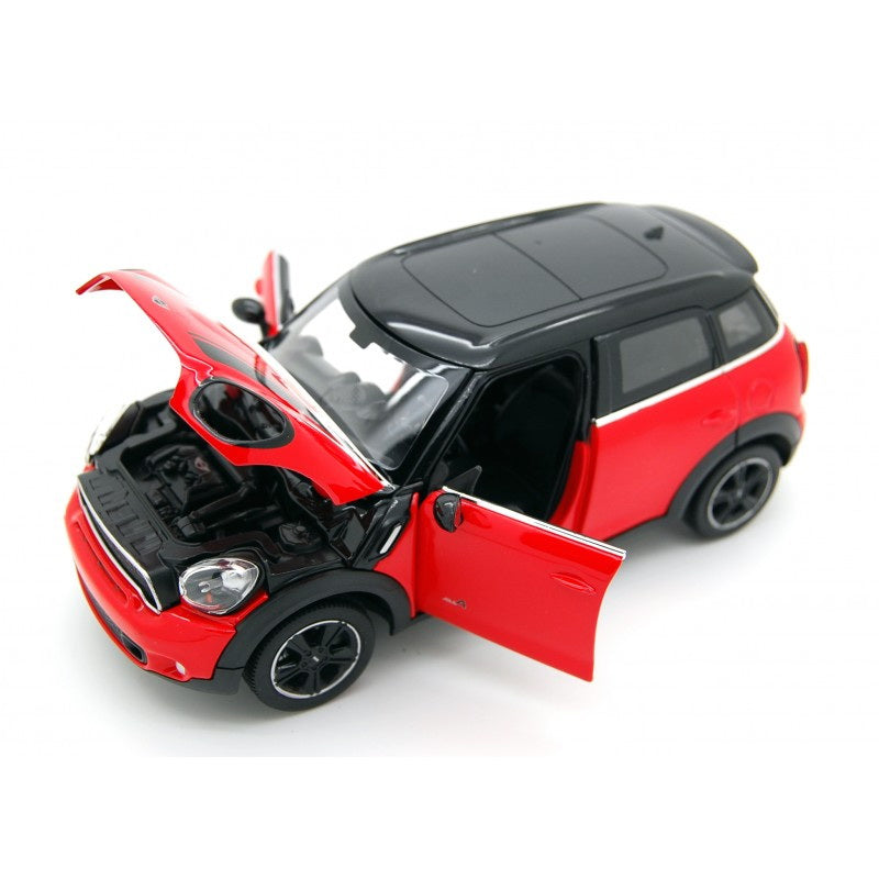 MASINUTA METALICA MINICOOPER ROSU SCARA 1 LA 24 Rastar - Imagine 12