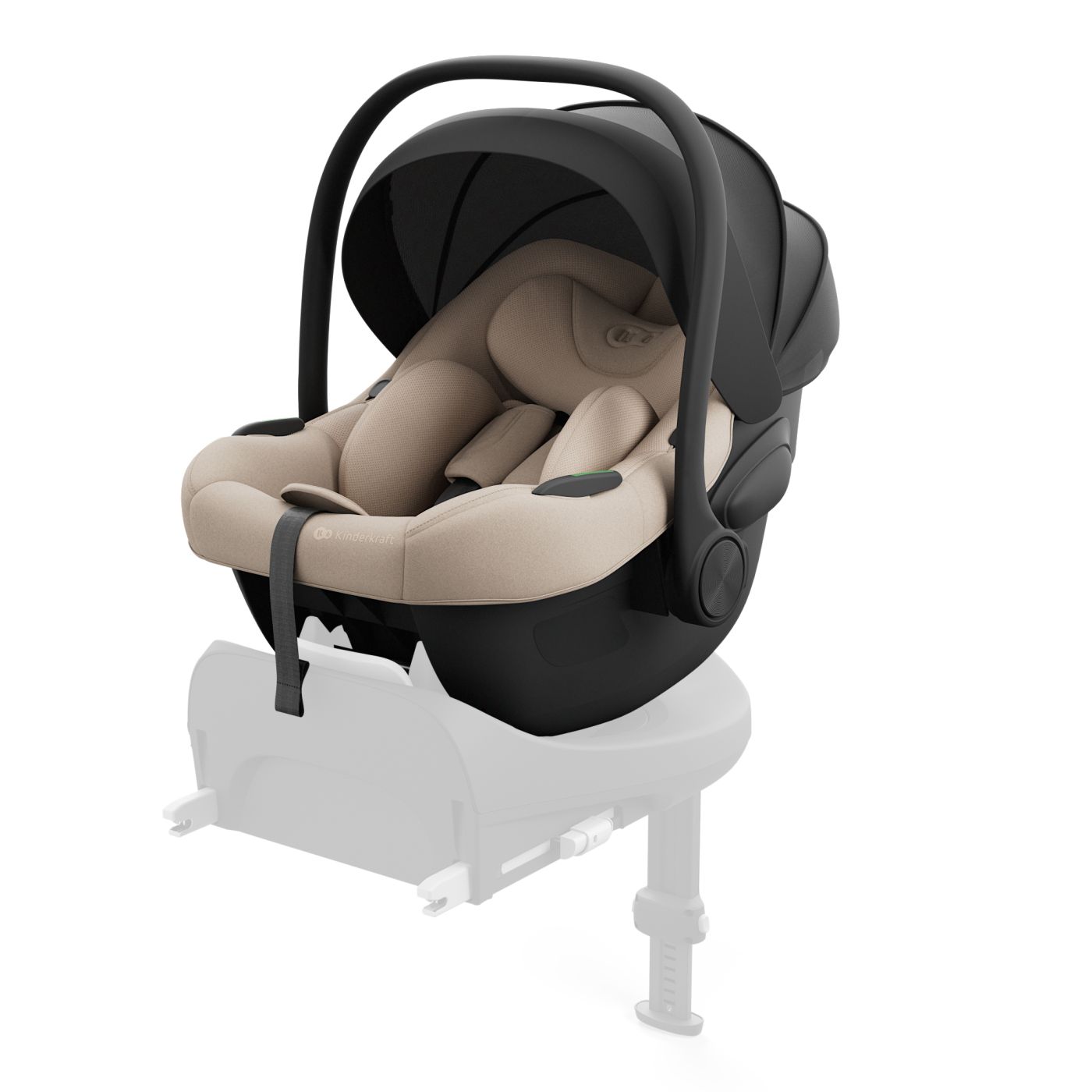 SCOICA AUTO KINDERKRAFT I-LITE 40-87 CM, BLACK - Bej