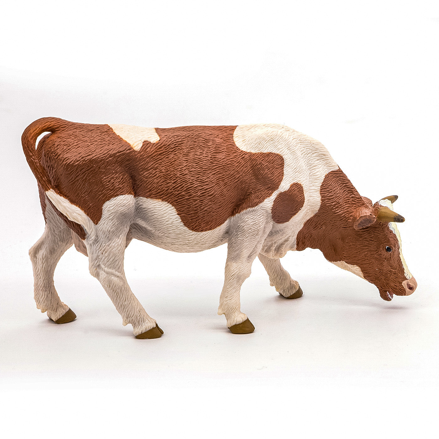 PAPO FIGURINA VACA ALB CU NEGRU - Imagine 12