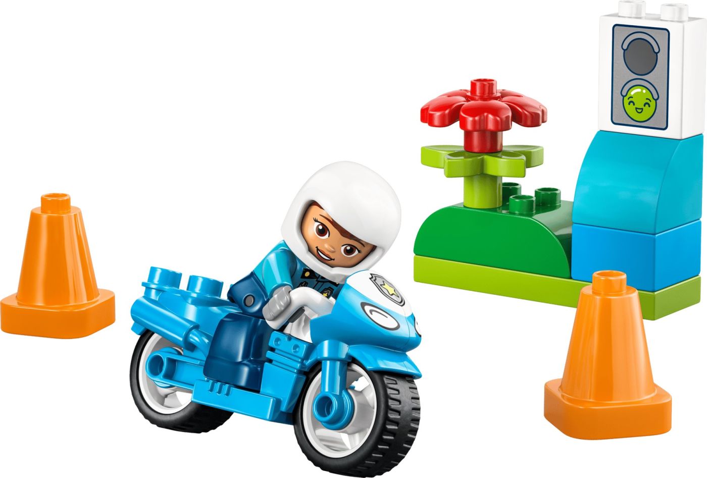 LEGO DUPLO MOTOCICLETA ALBASTRA DE POLITIE 10471 [ps:0cf91b85-482b-4b13-a2da-6d75332922d2]