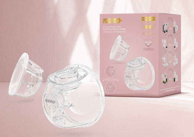 Neno Muszle – 2 cupe Hands Free pentru pompe de sân - Imagine 12