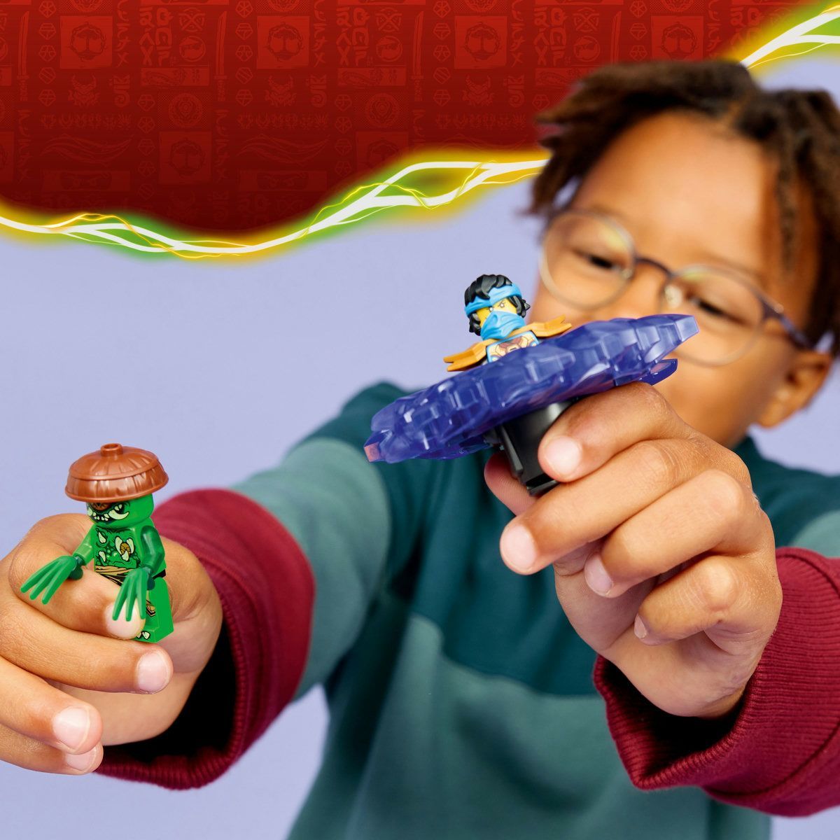 LEGO NINJAGO NYA VS SPINNERUL MONSTRU CU MUTATII 71849 [ps:b411f9dc-9e6f-4a46-adf3-d154f1fd3e18]