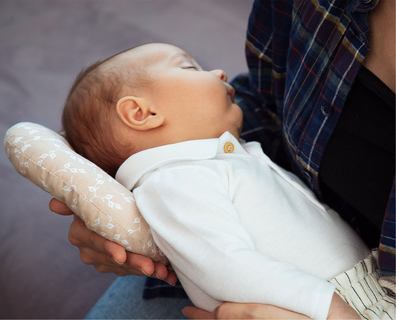 Perna pentru alaptat 2 in 1 Nursing Pillow, BabyJem - Alb