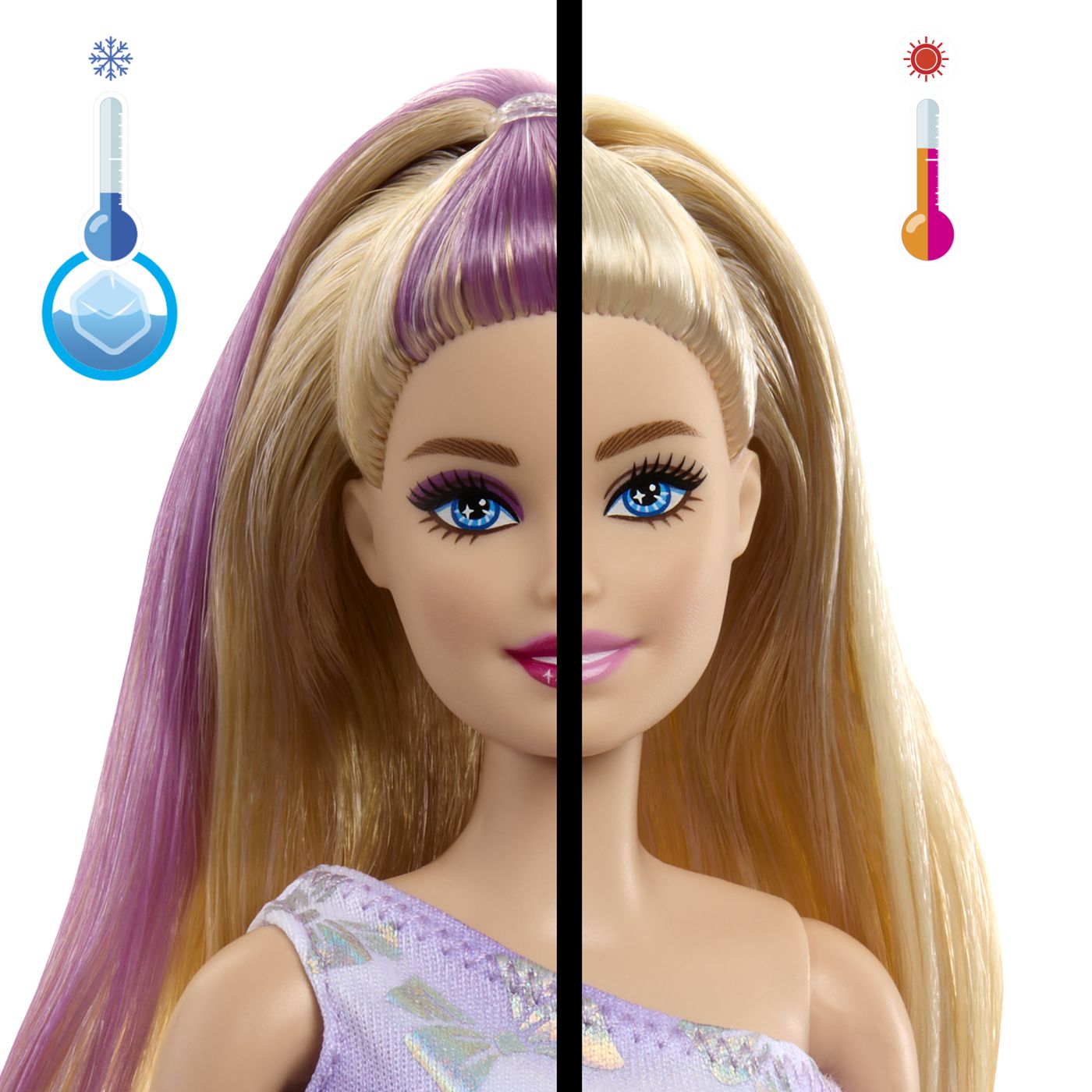 BARBIE PAPUSA PARTY UNBOXED REVEAL BRUNETA Mattel - Imagine 12