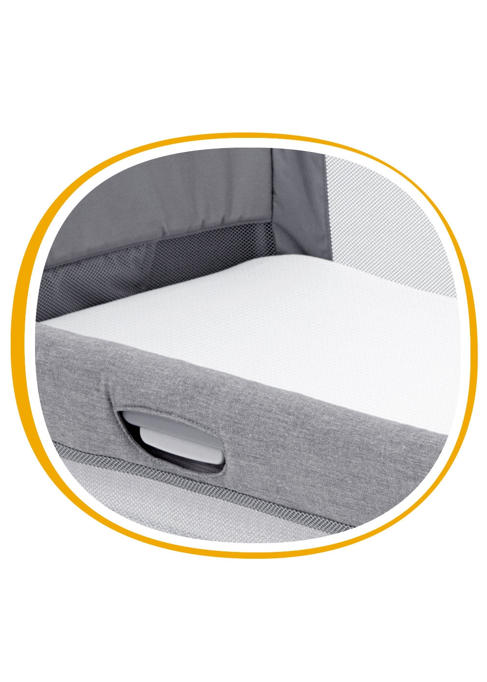 Pătuț Pliant 2 în 1 Joie Roomie Gray Flannel - Default Title (12) [ps:4de70917-3211-4e67-80a3-7b02c56cd539]