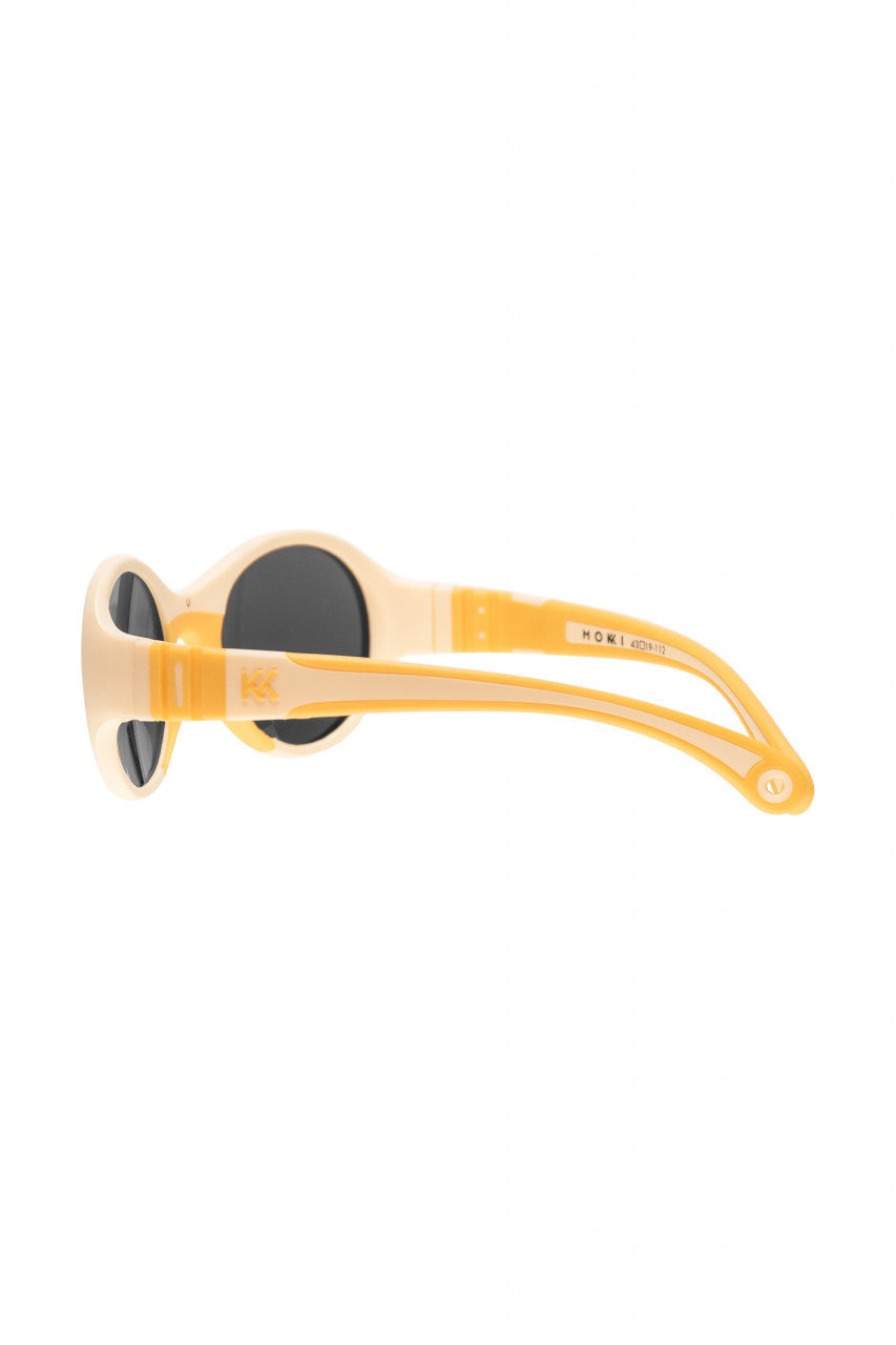 Ochelari de soare pentru copii MOKKI Click & Change, protectie UV, galben, 0-2 ani, set 2 perechi [ps:79f2ee1a-8a66-4b08-bfec-bf92baf2a2f9]