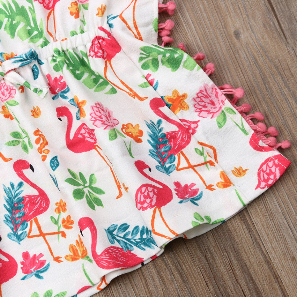 Rochita de plaja Drool (Marime: 80, Model: Flamingo) - Imagine 12