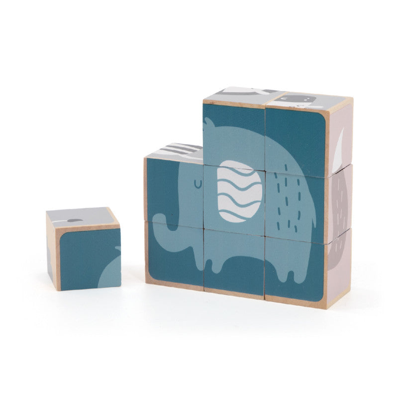 Puzzle din cuburi 6 in 1, PolarB [ps:7e4f3f24-0747-46c0-b983-afdbb9dae69e]