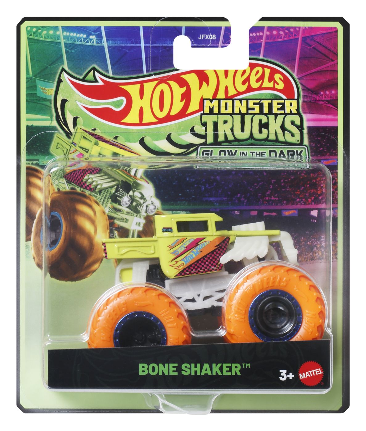 HOT WHEELS MONSTER TRUCK SI MASINUTA METALICA RACE ACE - Imagine 12