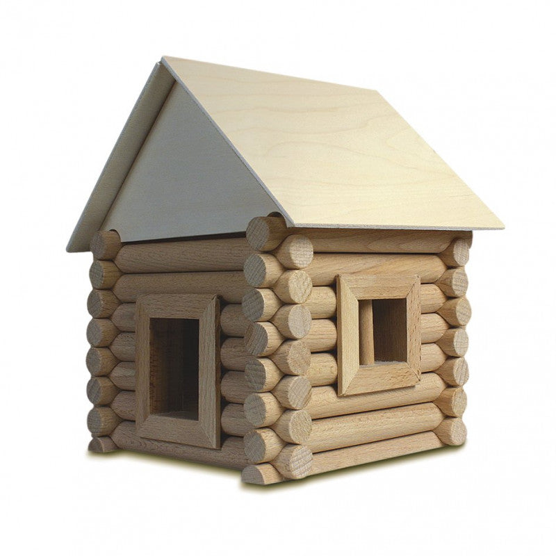 Set constructie arhitectura Vario Box, 450 piese din lemn (VARIO + XL + FORT), Walachia [ps:70a41f26-50d1-472c-9f9d-ebd34da77bdd]