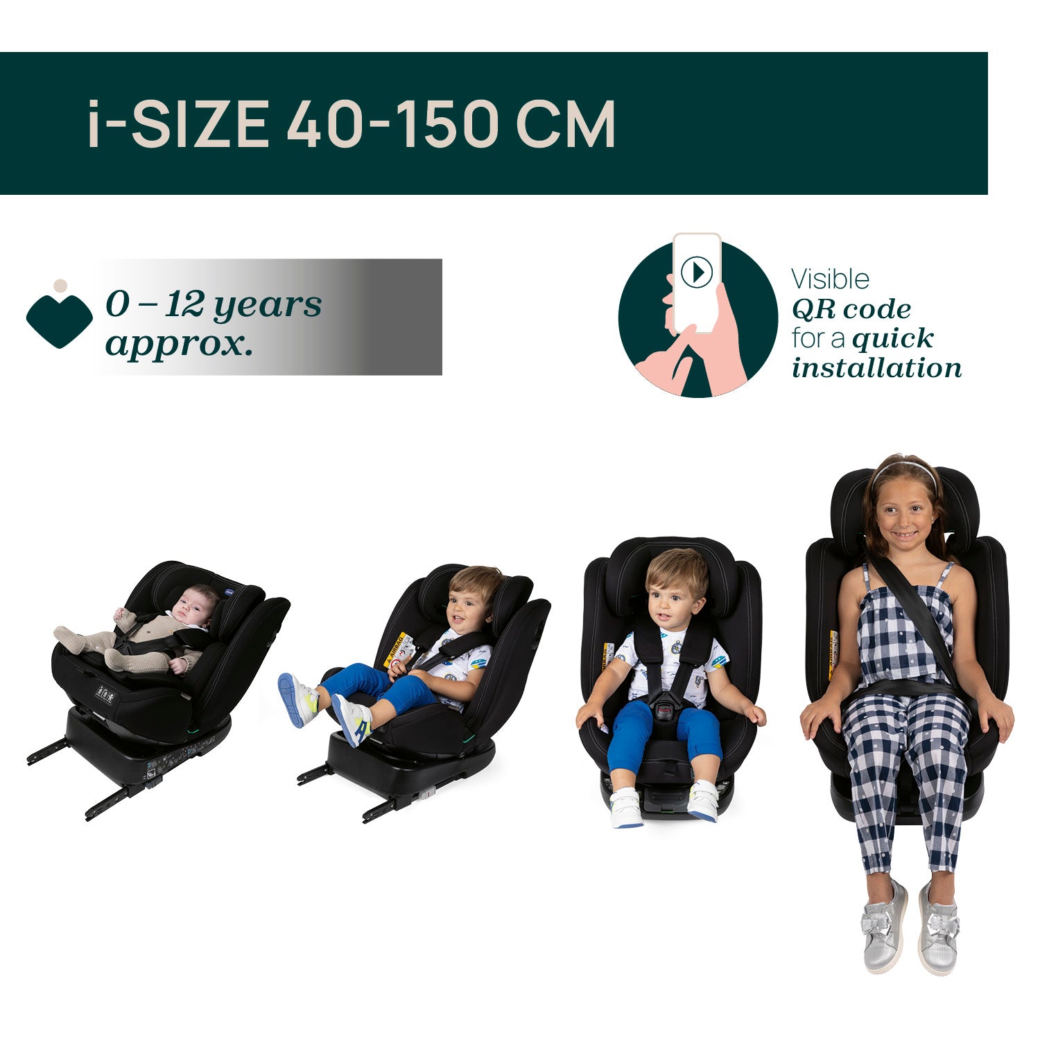 Scaun auto rotativ Chicco Unico EVO i-Size, Black - Negru - Black (13) [ps:85bf6eec-f0b3-4d28-8396-fd23bef91222]