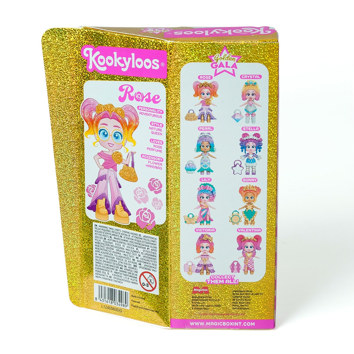 KOOKYLOOS Golden Gala Pearl, papusa - Imagine 13