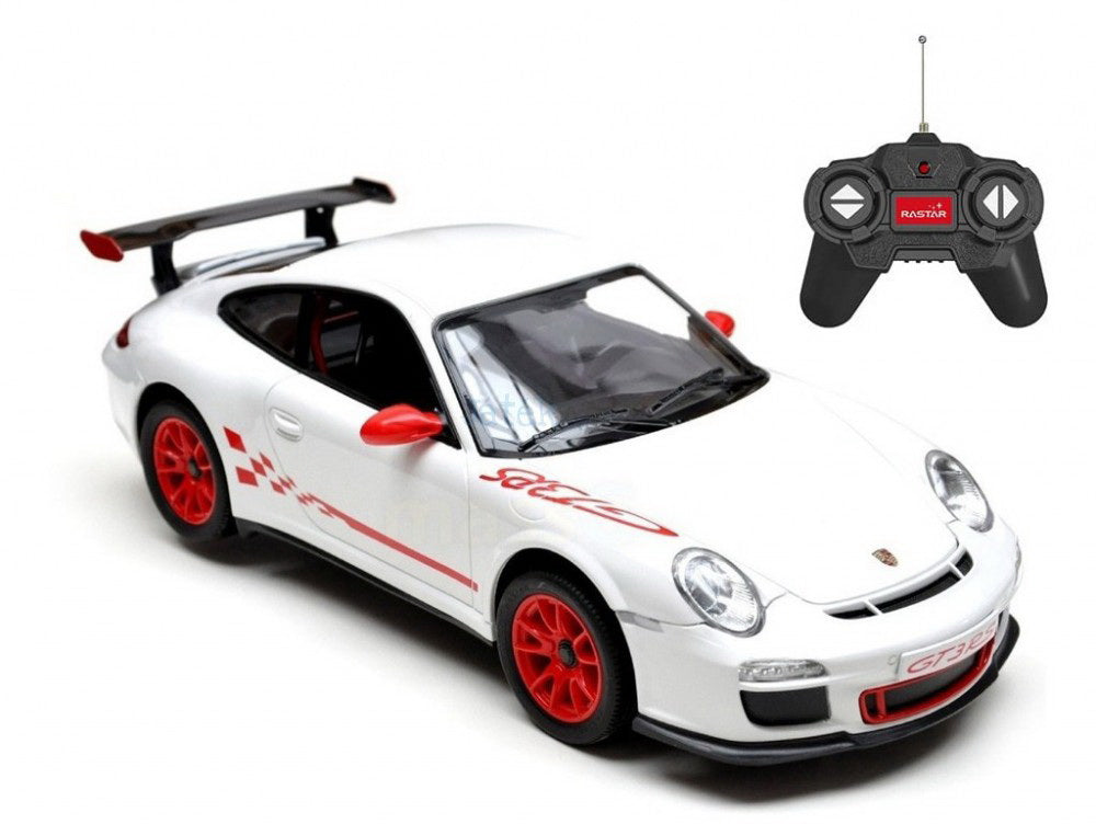 MASINA CU TELECOMANDA PORSCHE GT3 RS NEGRU RS SCARA 1 LA - Imagine 13