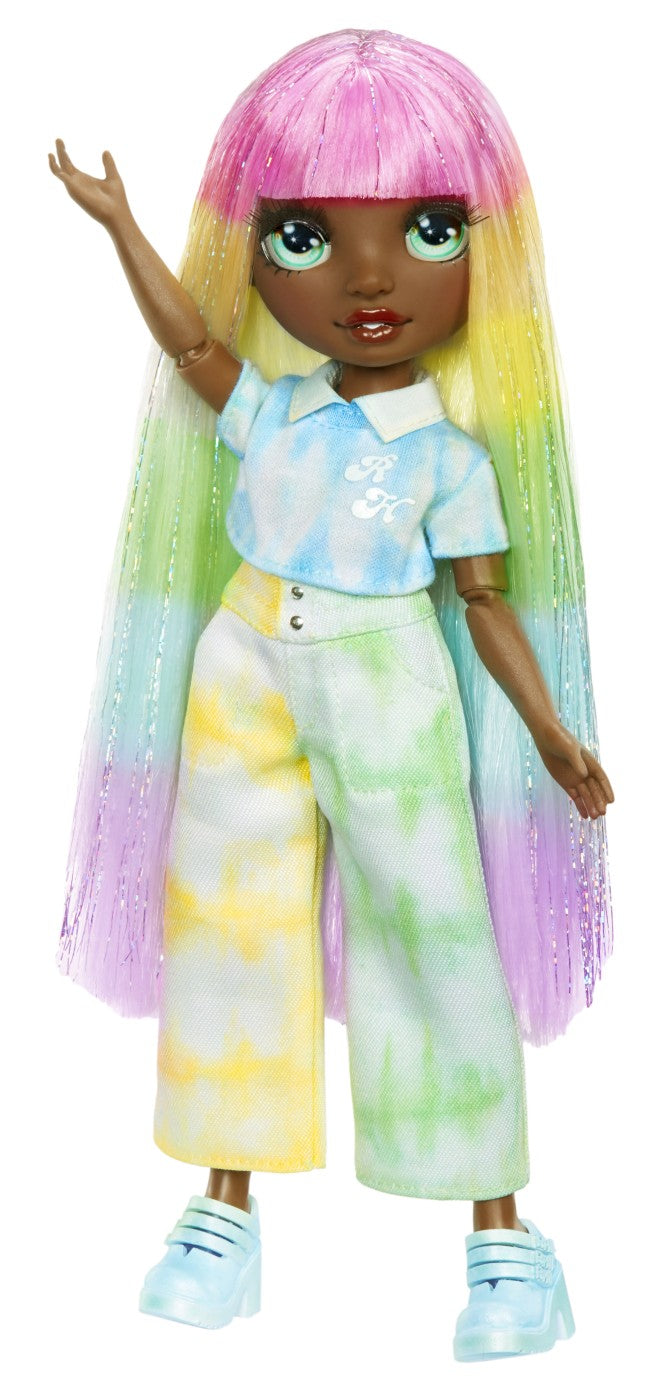 RAINBOW HIGH WATERCOLOR CREATE PAPUSA OCHI CAPRUI MGA - Imagine 13