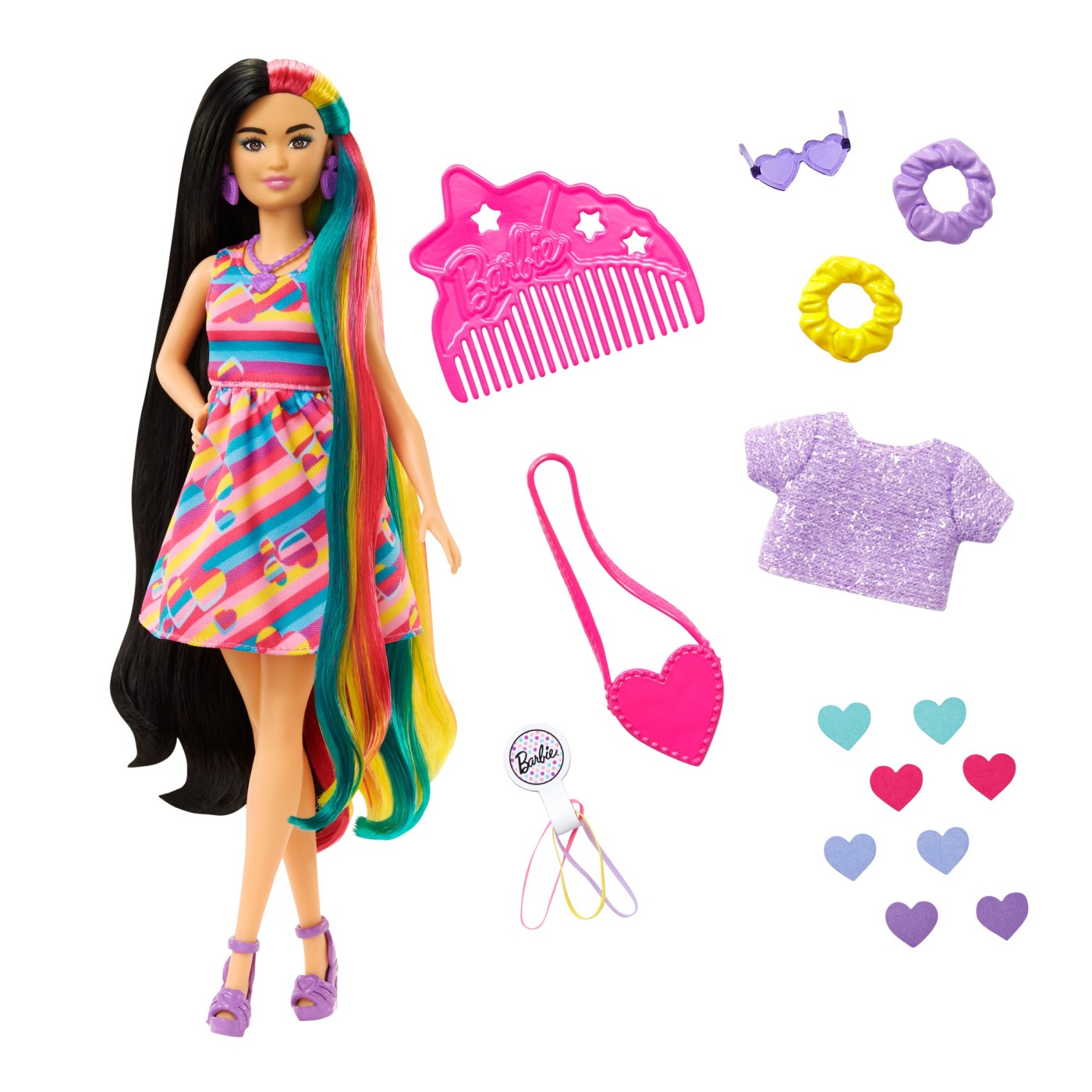 BARBIE TOTALLY HAIR PAPUSA BARBIE BLONDA Mattel - Imagine 13