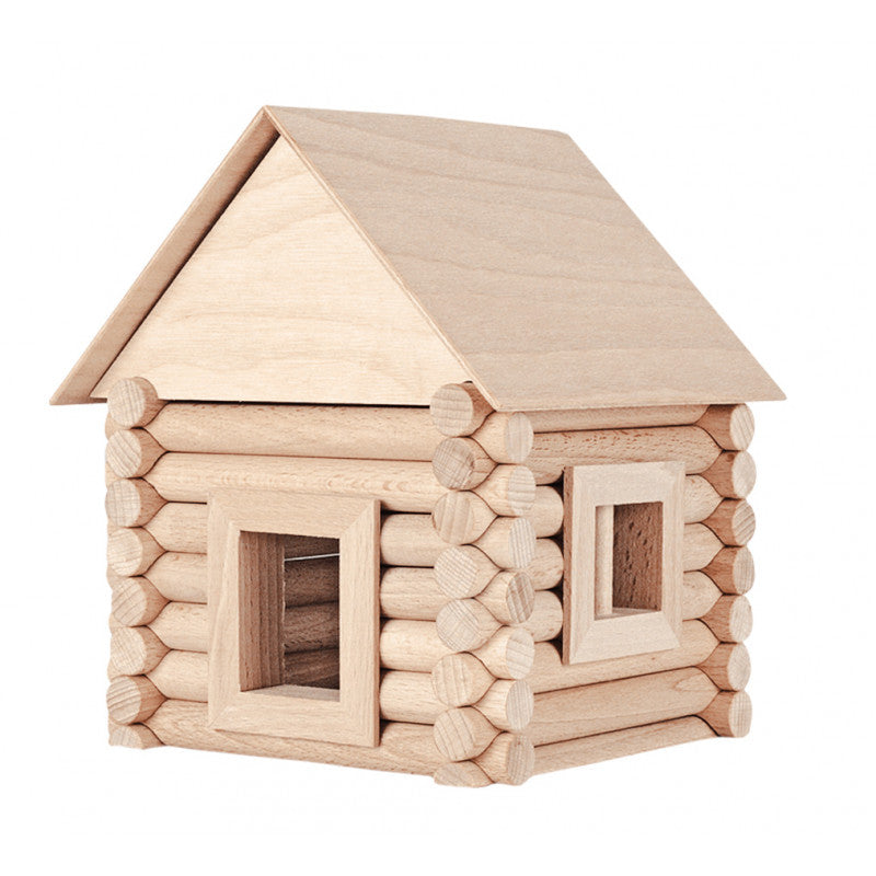 Set constructie arhitectura Vario, 72 piese din lemn, Walachia [ps:6ea23d54-9e02-4f1e-b35c-9c31ab5dbe0e]