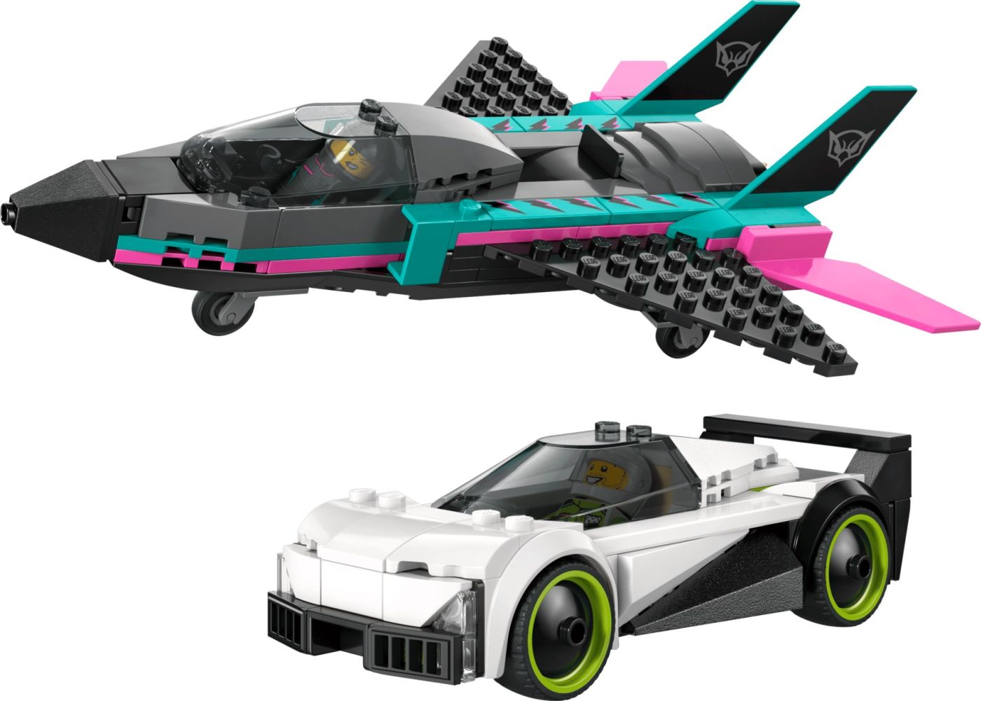 LEGO CITY AVION CU REACTIE VS MASINA 60489 [ps:3fdf8ff4-8c37-42b9-abc6-213152094f39]