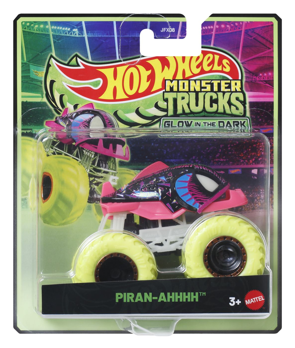 HOT WHEELS MONSTER TRUCK SI MASINUTA METALICA RACE ACE - Imagine 13
