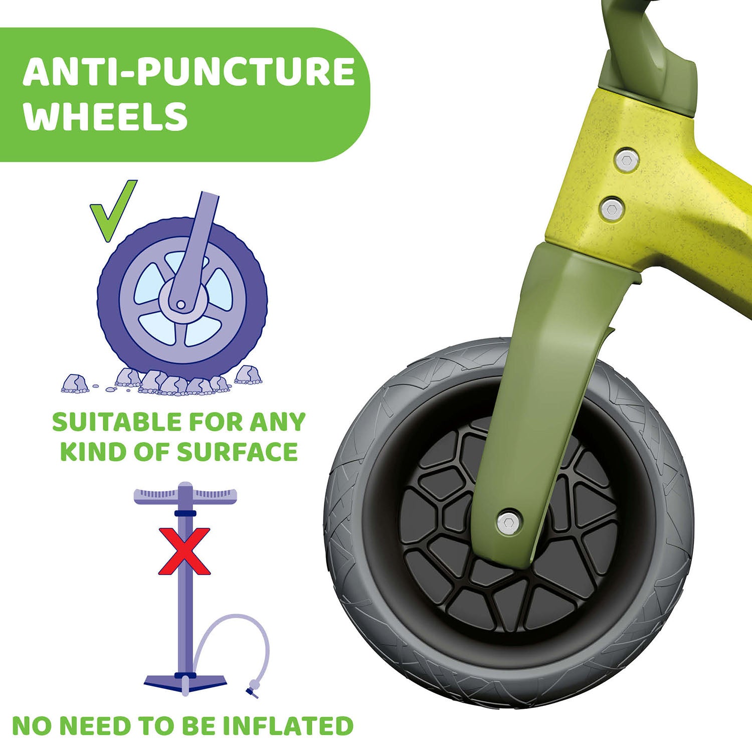 Bicicleta copii Chicco Green Hopper ecologica pentru - Default Title (13) [ps:c71af316-4d3b-4a5f-afce-9f7893624bf1]