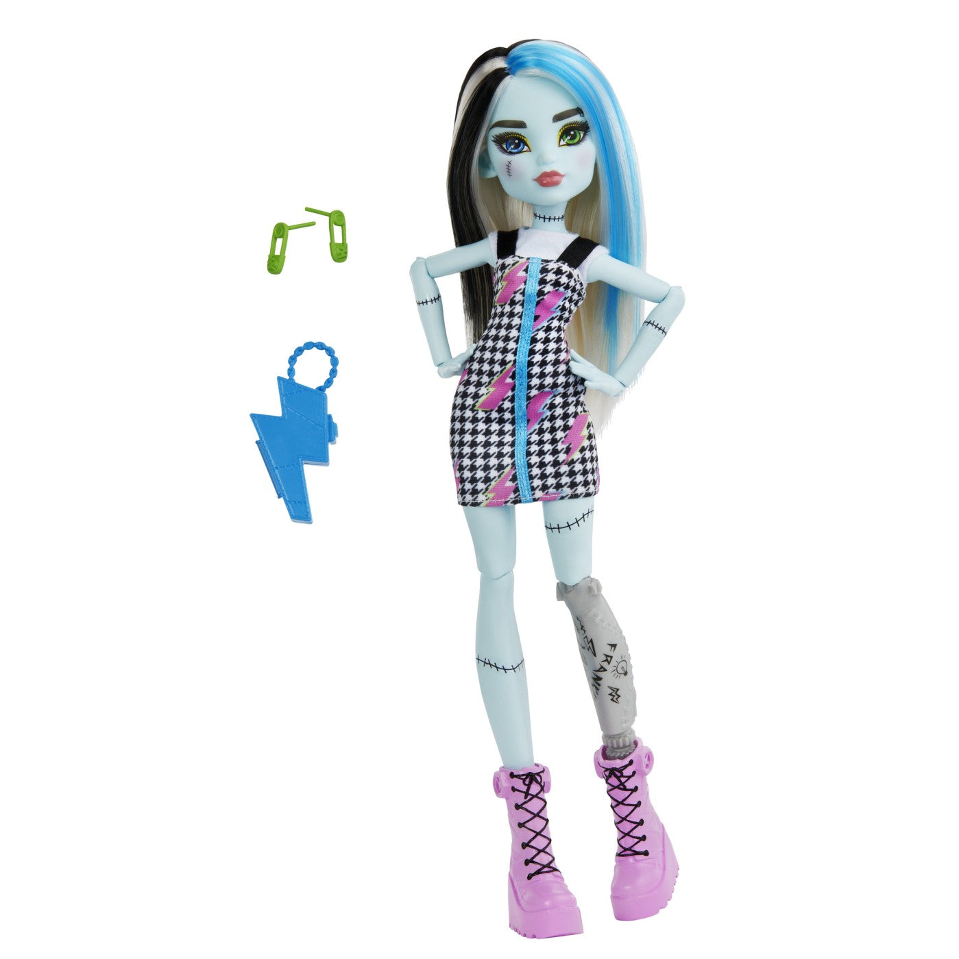 MONSTER HIGH PAPUSA FRANKIE STEIN CU ANIMALUT SI - Imagine 13