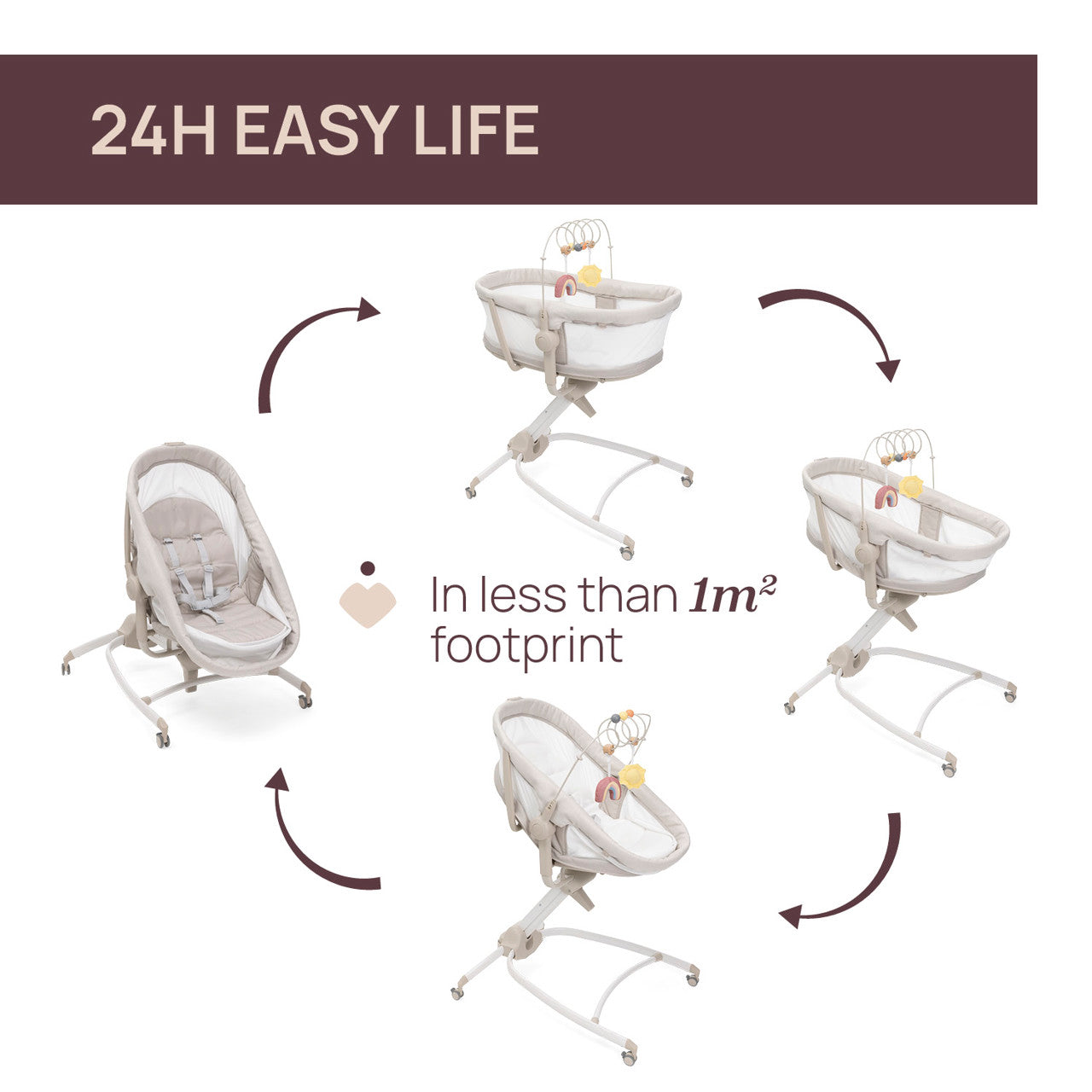 Cosulet multifunctional 4 in 1 Chicco Baby Hug Armonia, - MotherPearl (Bej) (13) [ps:2d4f381f-119e-4cdf-b080-97a6ee7b4a7a]
