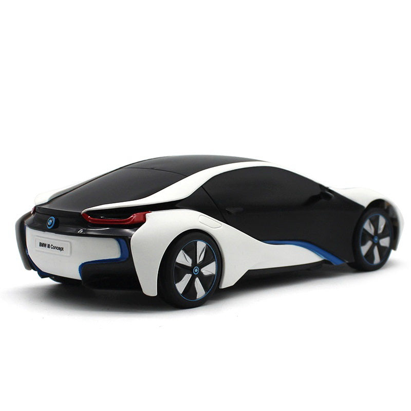 MASINA CU TELECOMANDA BMW I8 ARGINTIE SCARA 1 LA 24 Rastar - Imagine 13