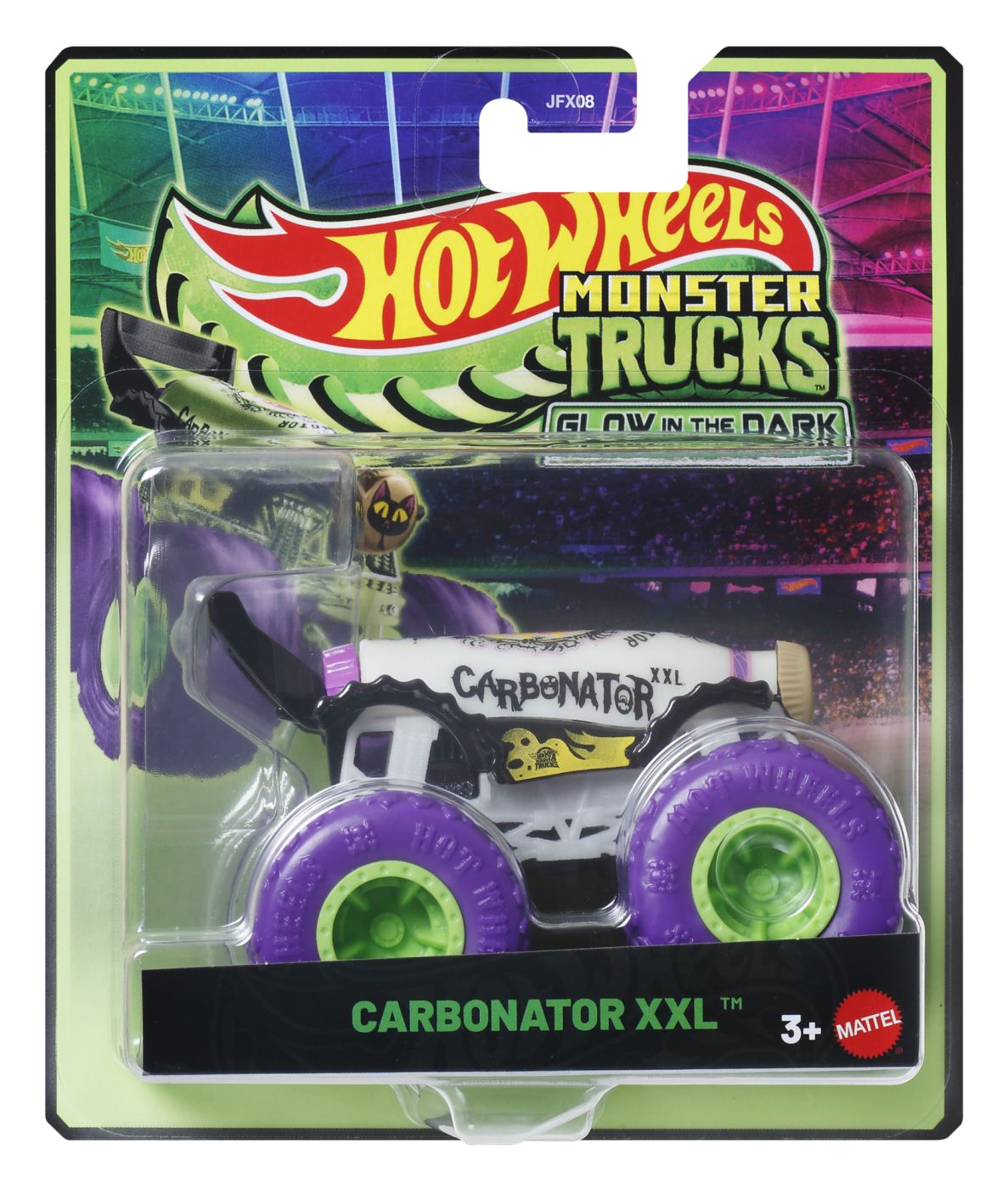 HOT WHEELS MONSTER TRUCK SI MASINUTA METALICA RACE ACE - Imagine 14