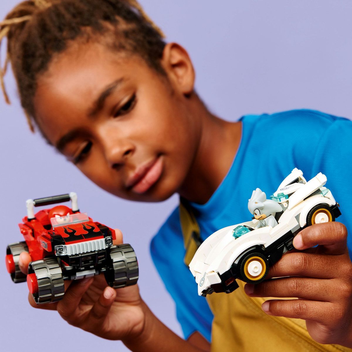 LEGO SONIC MASINA LUI SILVER VS CAMIONUL GIGANT AL LUI KNUCKLES 77118 [ps:9f884247-bb7b-4baf-b9ba-a89ec230b647]