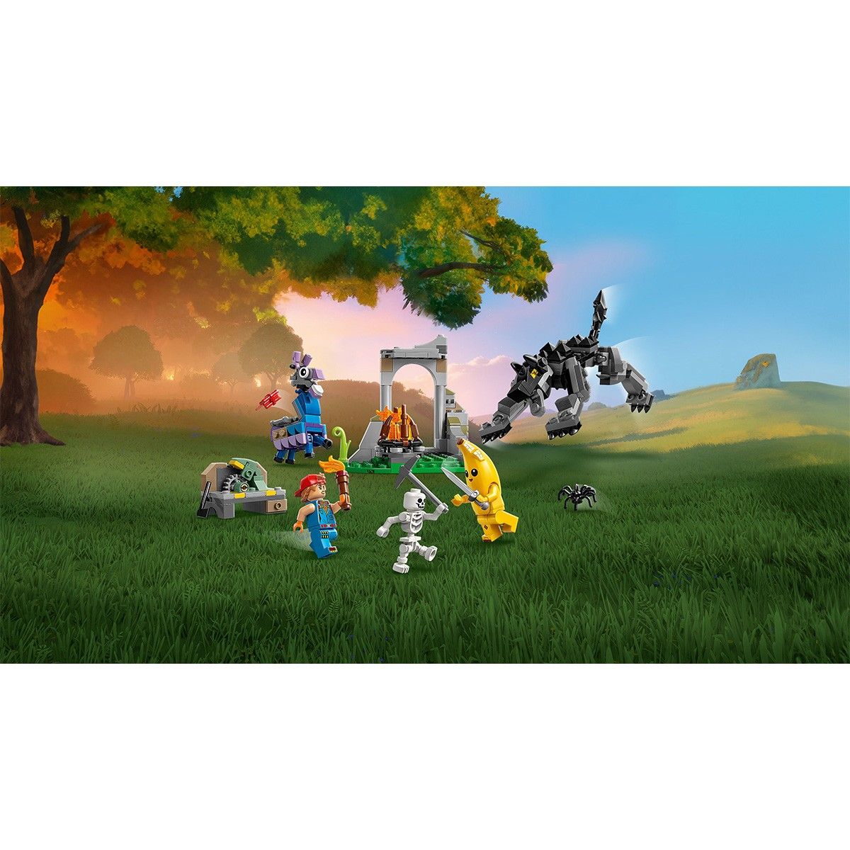 LEGO FORTNITE TABARA LUI PEELY SI SPARKPLUG 77075 [ps:00cb8d8f-64ad-4bcc-ae82-33e11d72e6de]
