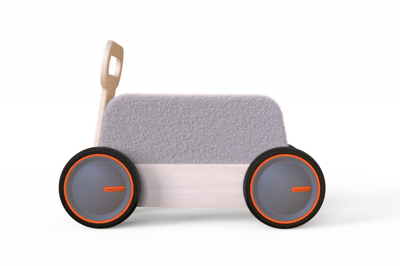 Masinuta ride-on, premergator si carucior de jucarii - Imagine 15