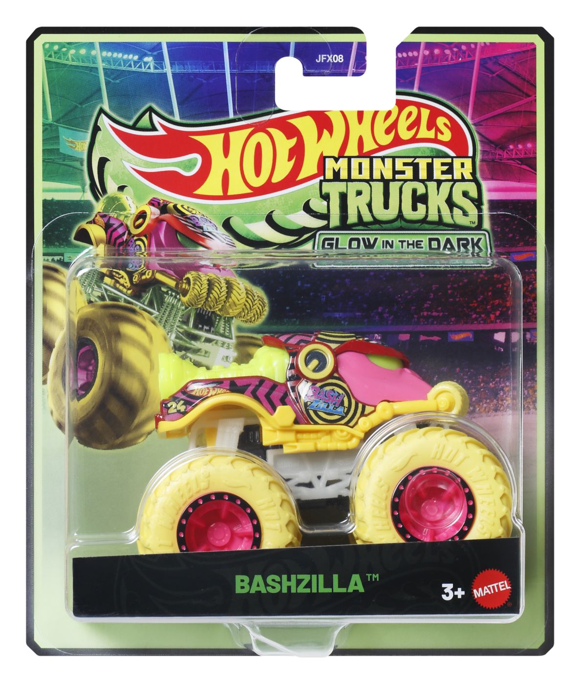 HOT WHEELS MONSTER TRUCK SI MASINUTA METALICA RACE ACE - Imagine 15