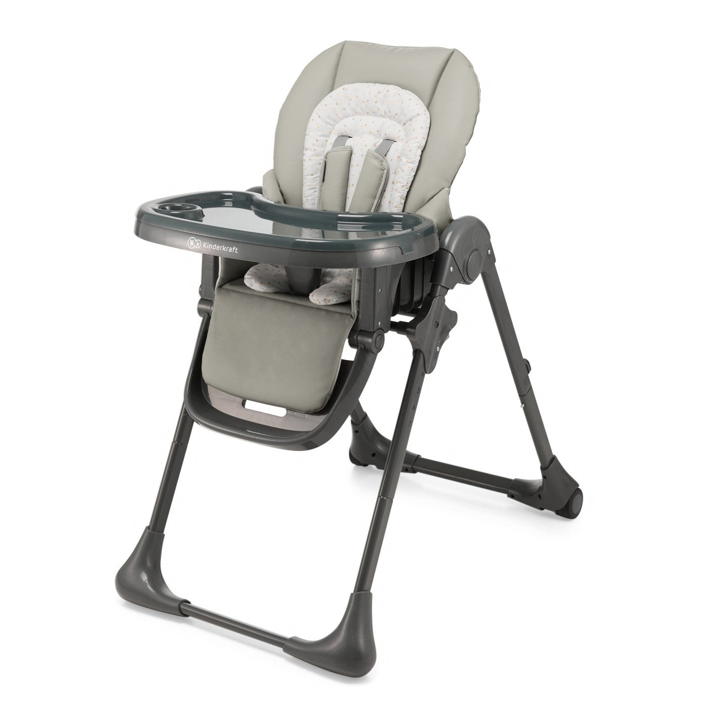SCAUN DE MASA KINDERKRAFT TUMMIE, PLIABIL, GREEN - Imagine 15