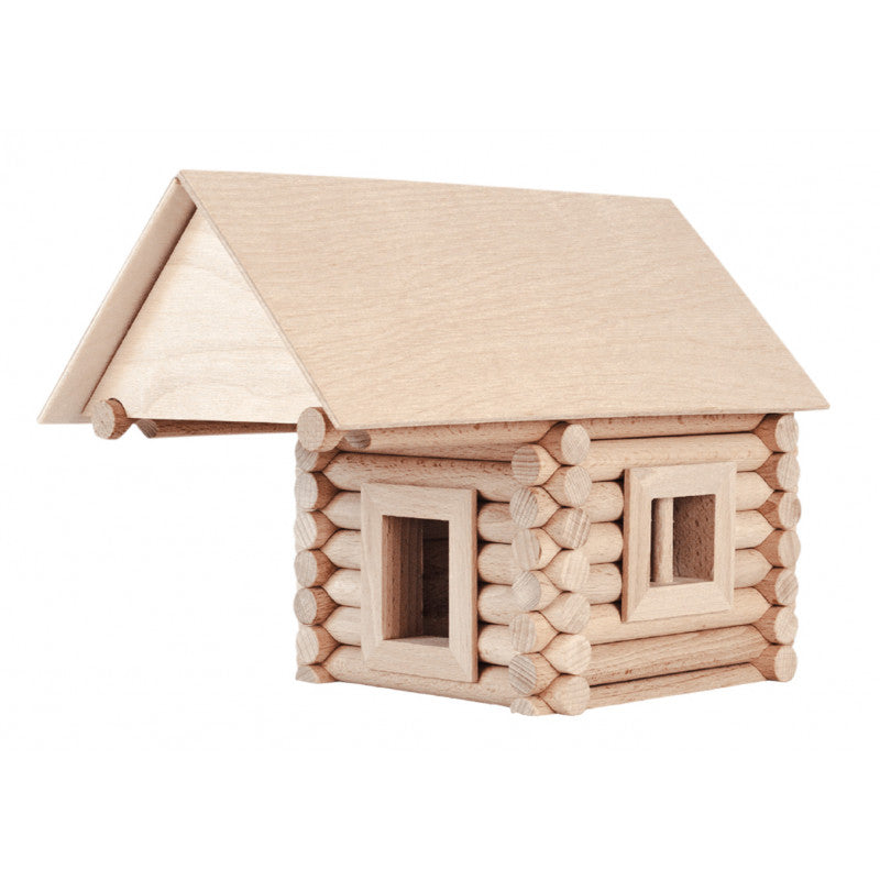 Set constructie arhitectura Vario Mill, 122 piese mari din lemn, Walachia [ps:3abc33cb-5cf6-42f8-8215-4c6ac9ecffd2]